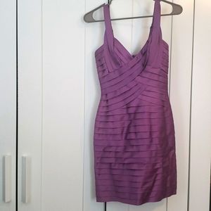 BCBG Purple Cocktail Dress